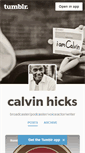 Mobile Screenshot of calvinhicks.com